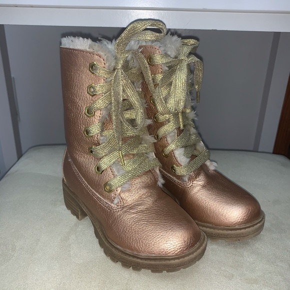 Rose gold boots - Picture 3 of 5